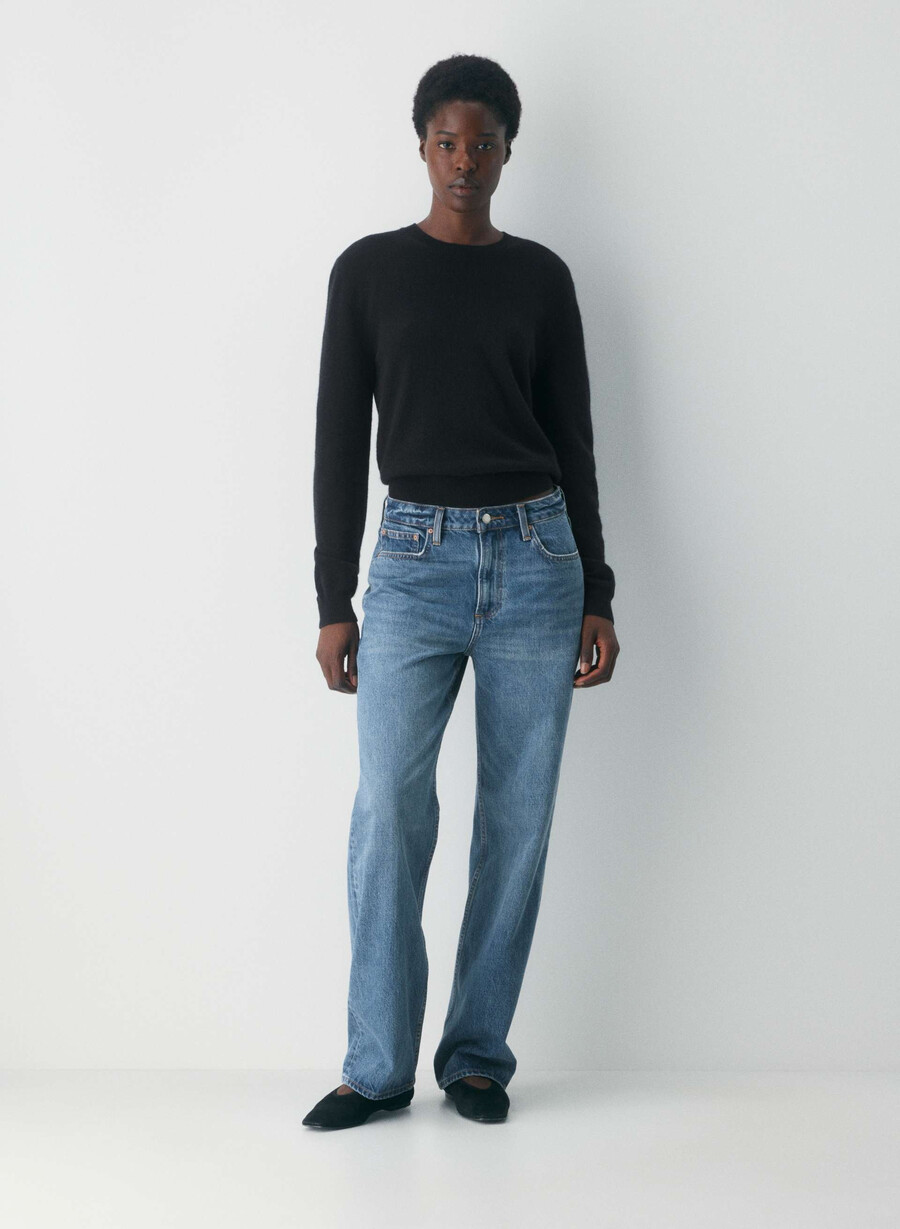 denim forum iggy curve-fit lo-rise baggy jeans 5 År kiss n tell blÅ