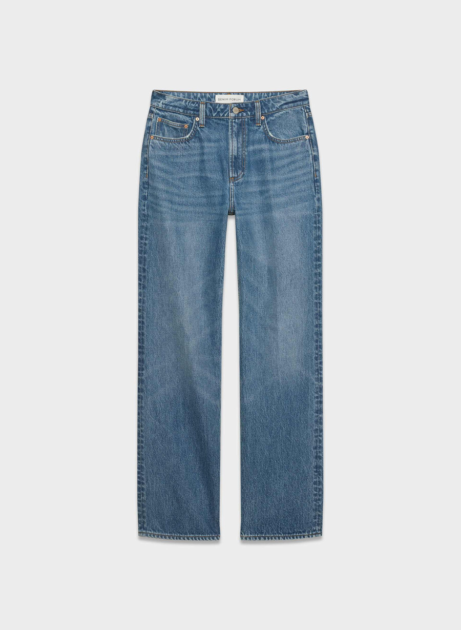 denim forum iggy curve-fit lo-rise baggy jeans 5 År kiss n tell blÅ