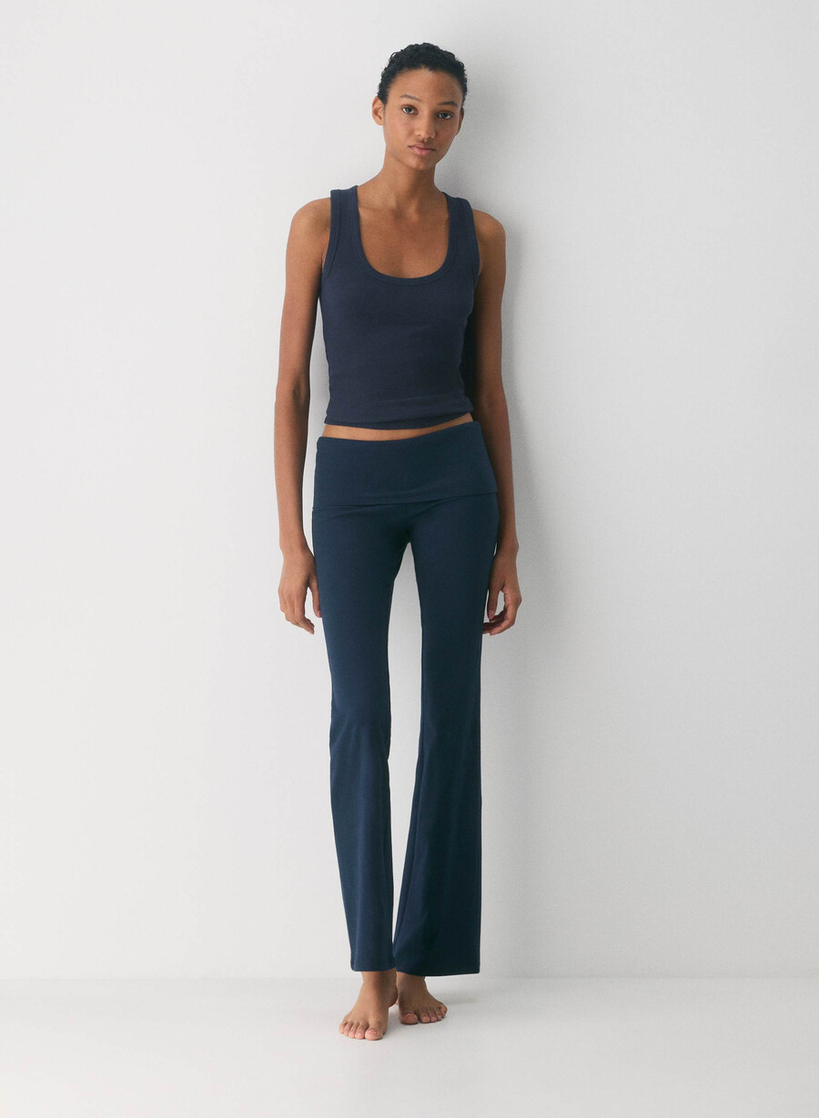homestretch smooth amp foldover pant admiral