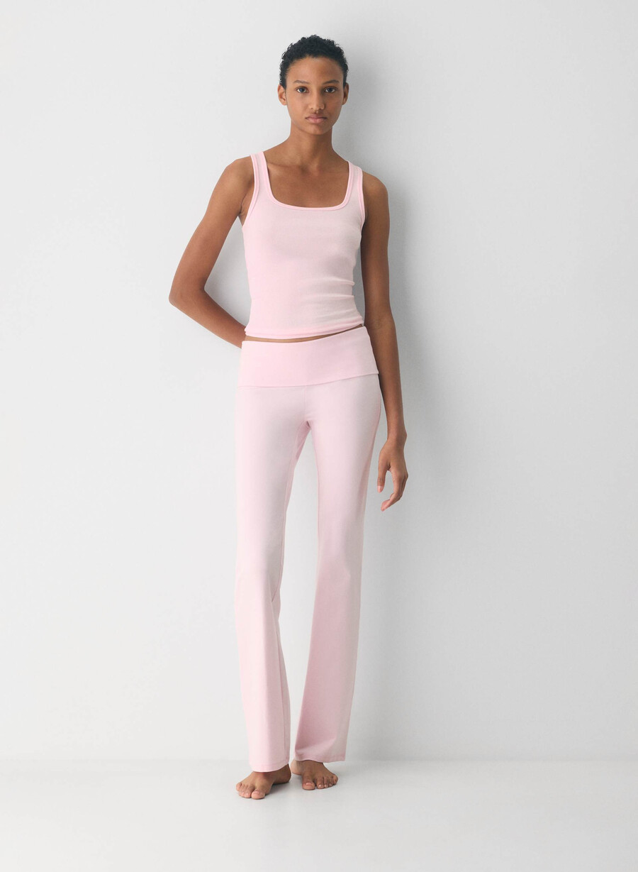 homestretch smooth amp foldover pant villa rosa