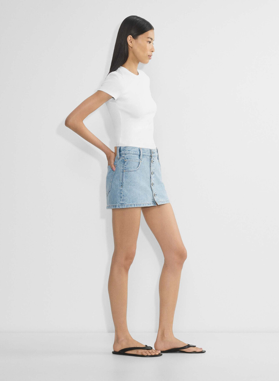 denim forum gisele micro denimskjørt 7 År bleu taboo