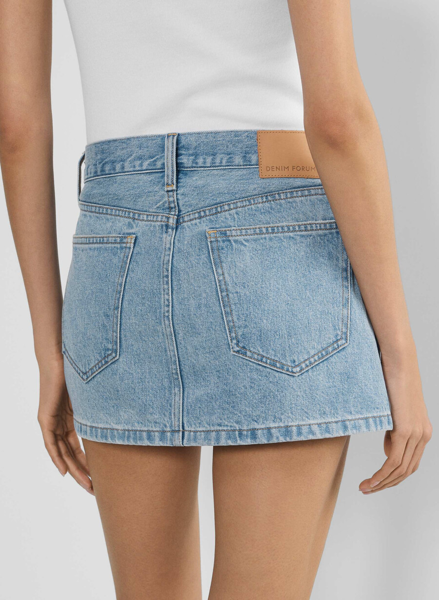 denim forum gisele micro denimskjørt 7 År bleu taboo