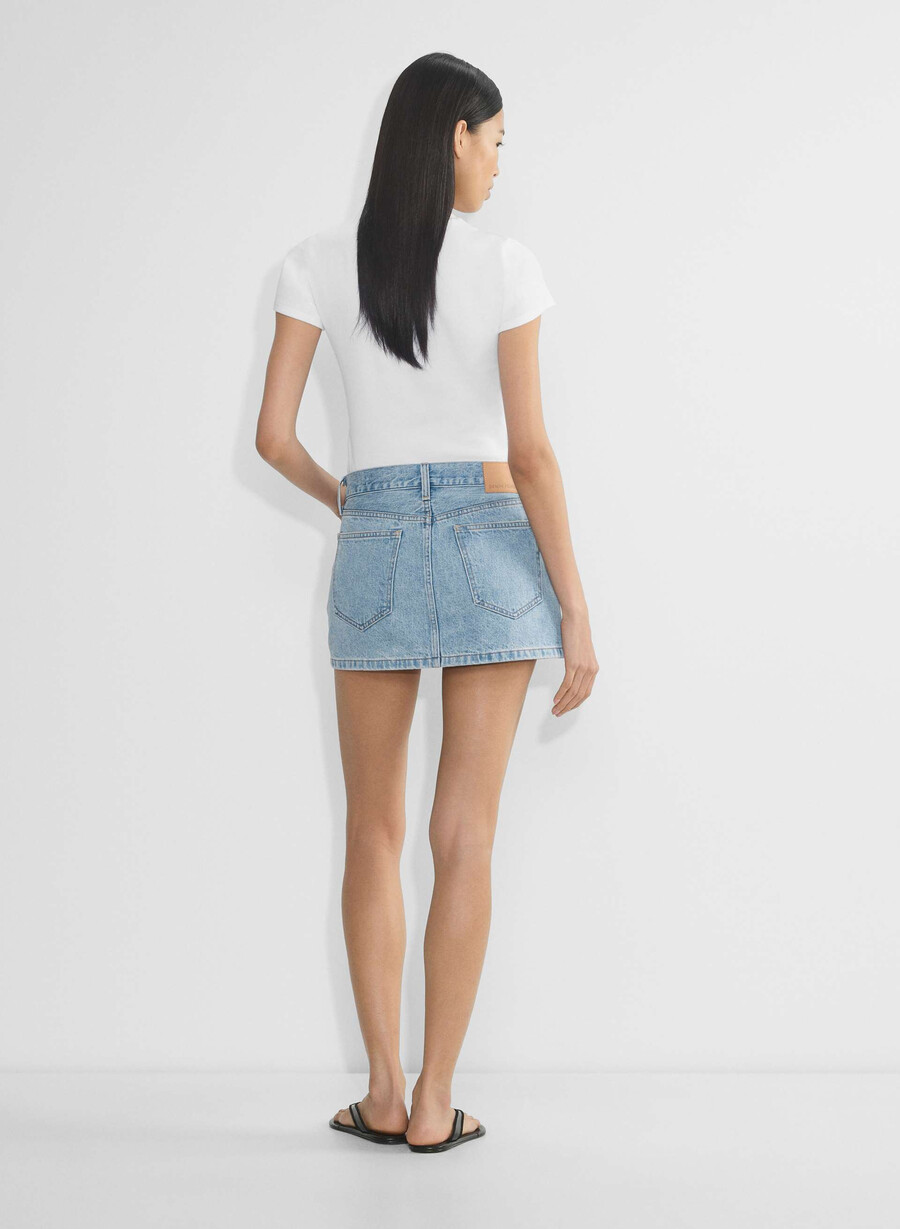 denim forum gisele micro denimskjørt 7 År bleu taboo