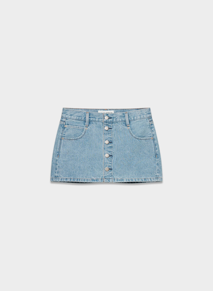 denim forum gisele micro denimskjørt 7 År bleu taboo