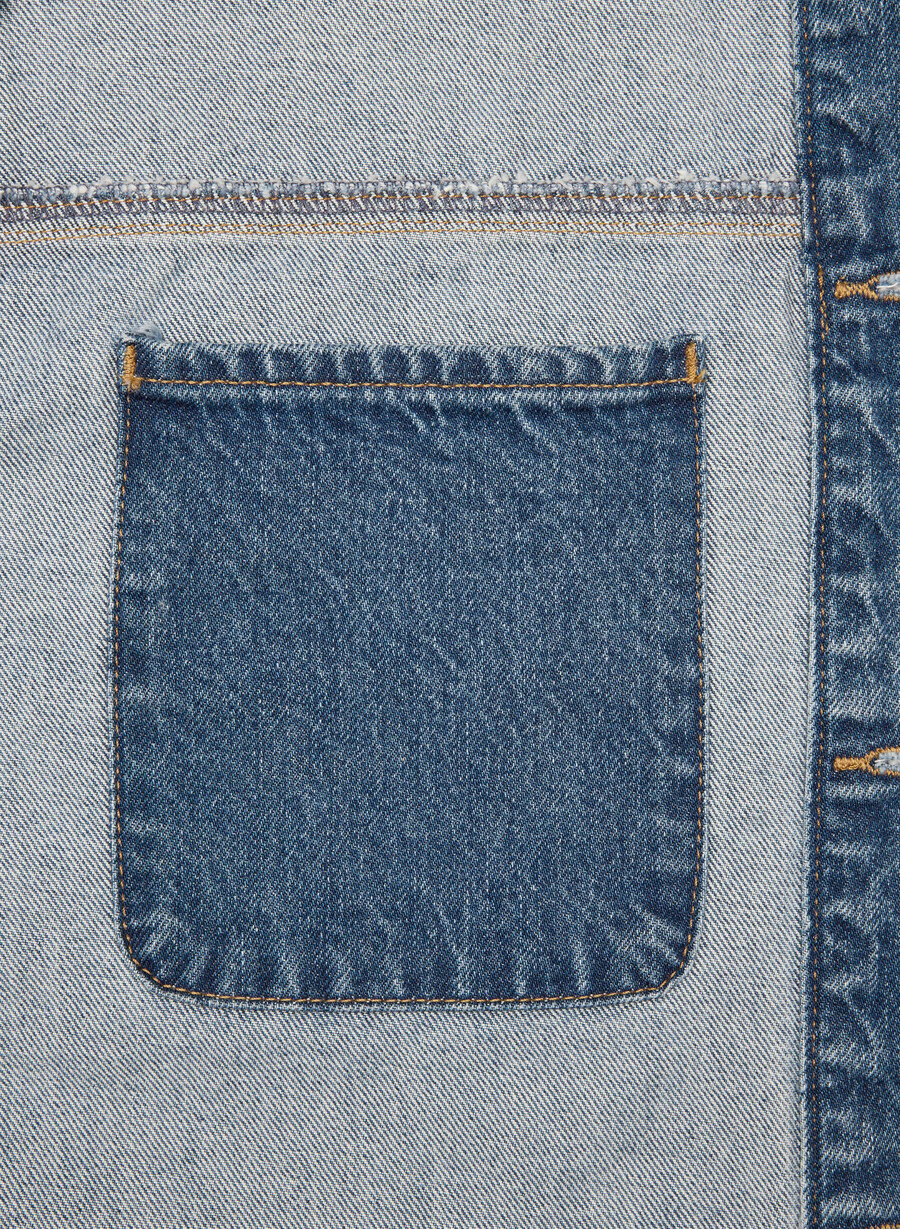 denim forum the workwear denim skjortejakke 5 år kiss n tell blÅ
