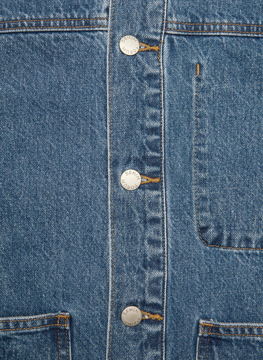 denim forum the workwear denim skjortejakke 5 år kiss n tell blÅ