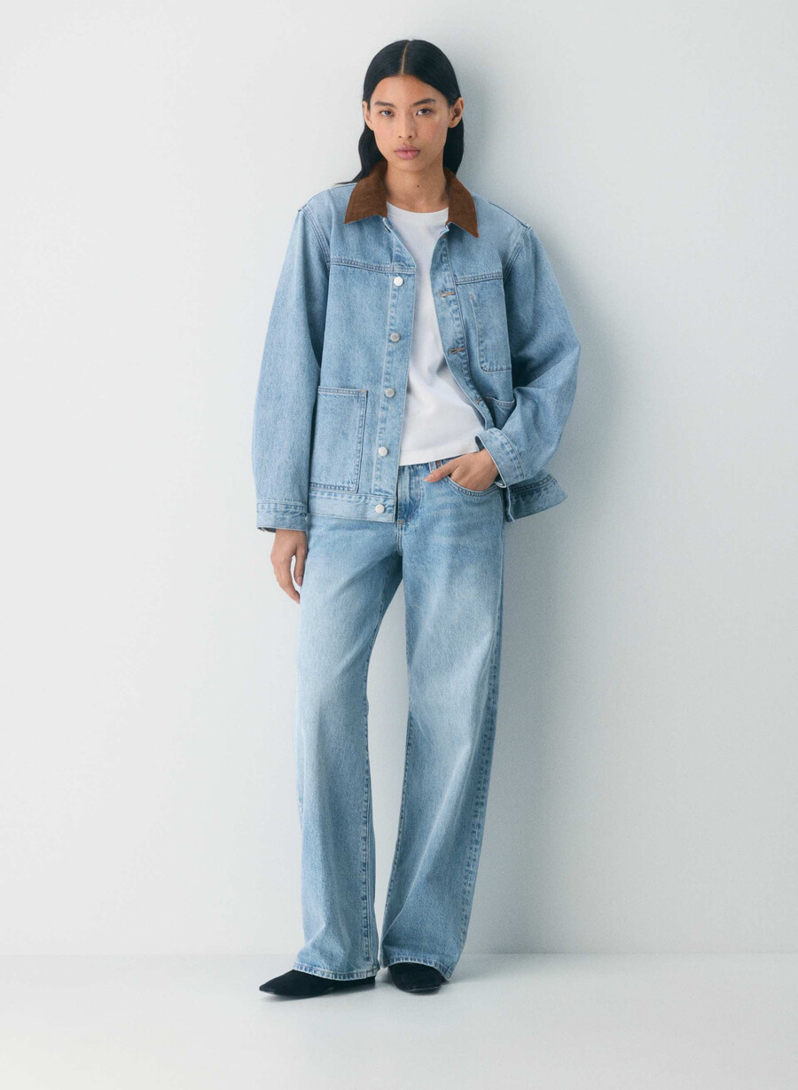 denim forum the workwear denim skjortejakke 7 år bleu taboo
