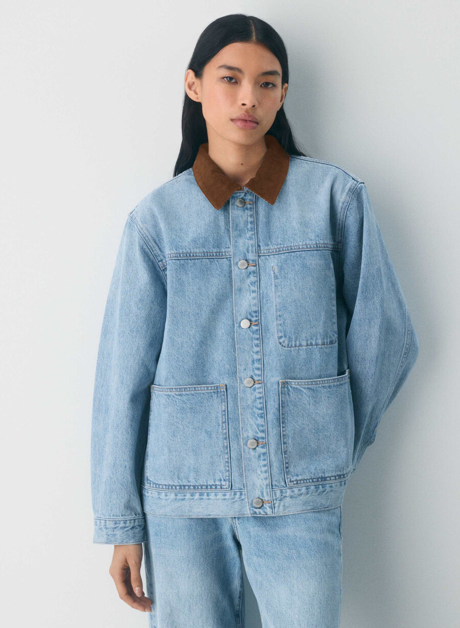 denim forum the workwear denim skjortejakke 7 år bleu taboo