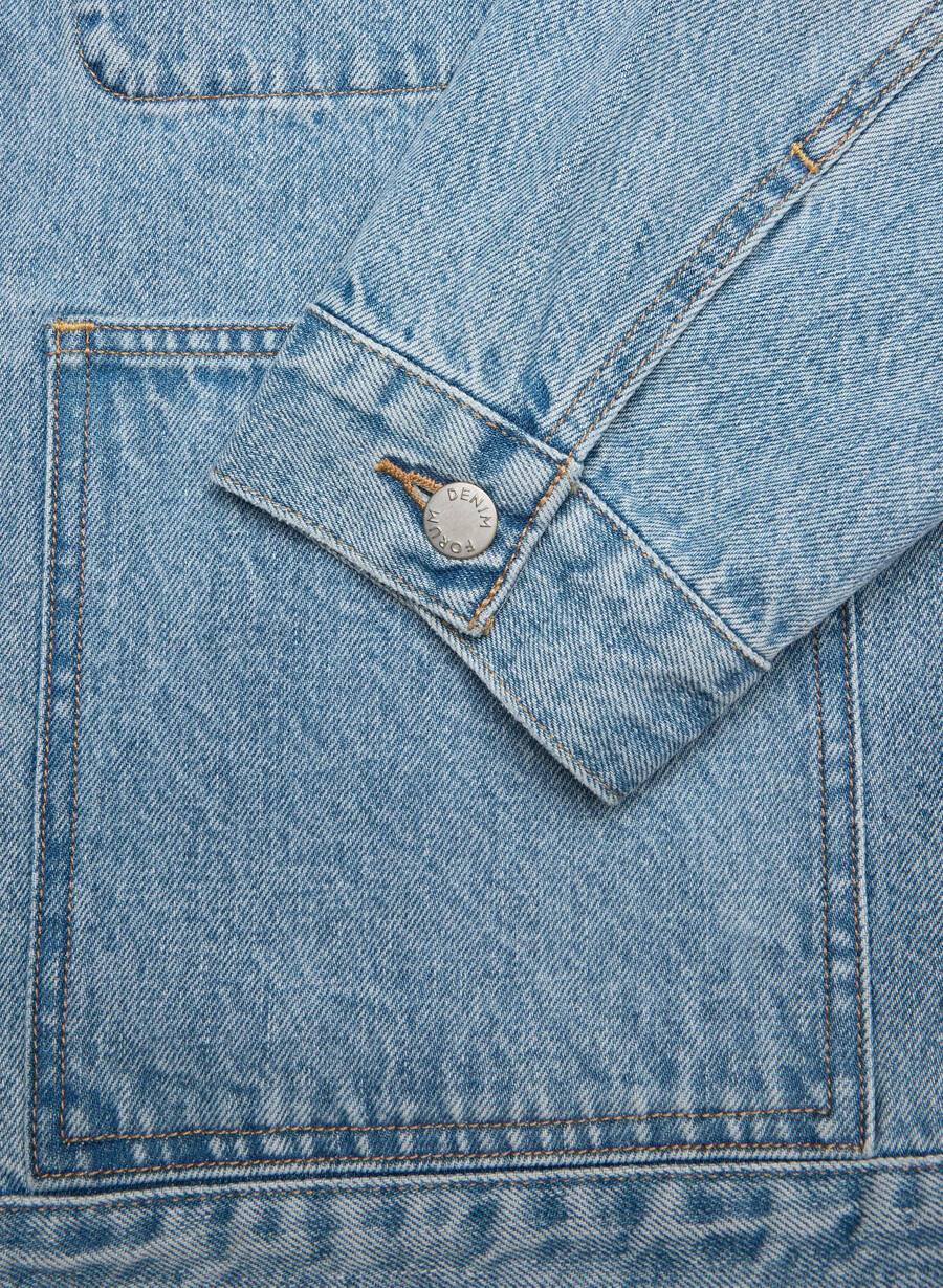 denim forum the workwear denim skjortejakke 7 år bleu taboo