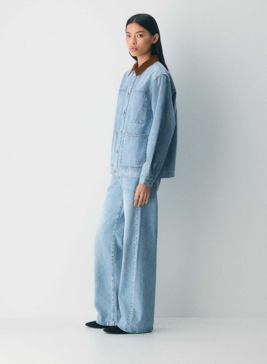 denim forum the workwear denim skjortejakke 7 år bleu taboo