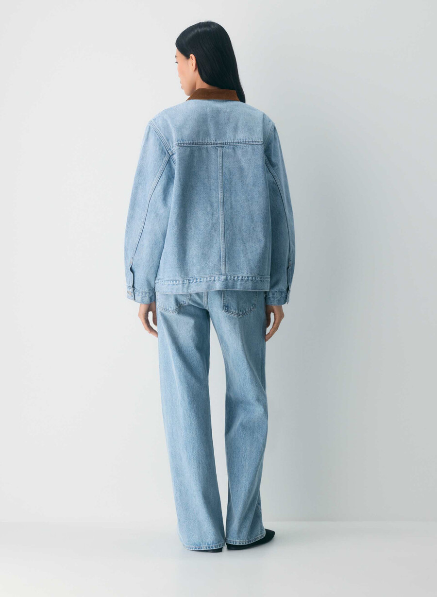 denim forum the workwear denim skjortejakke 7 år bleu taboo