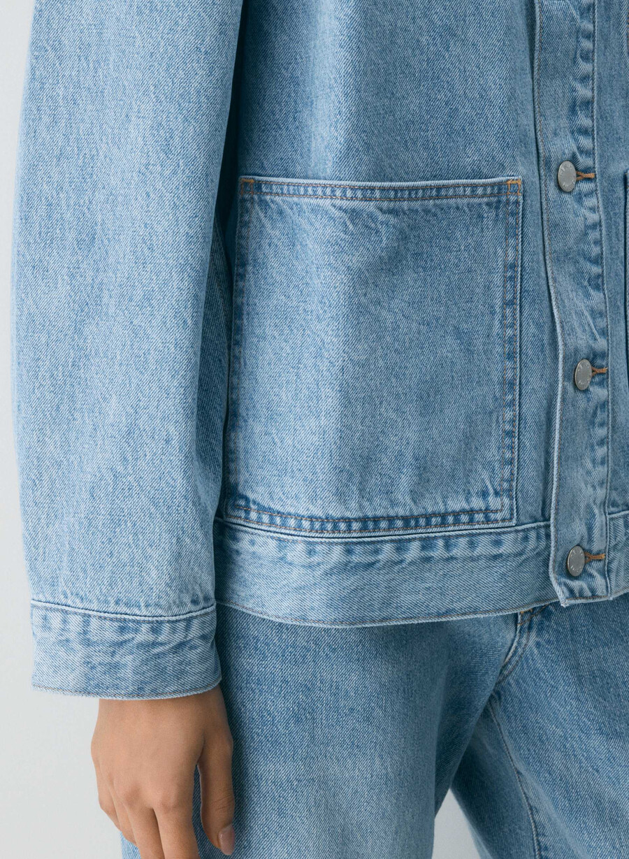 denim forum the workwear denim skjortejakke 7 år bleu taboo