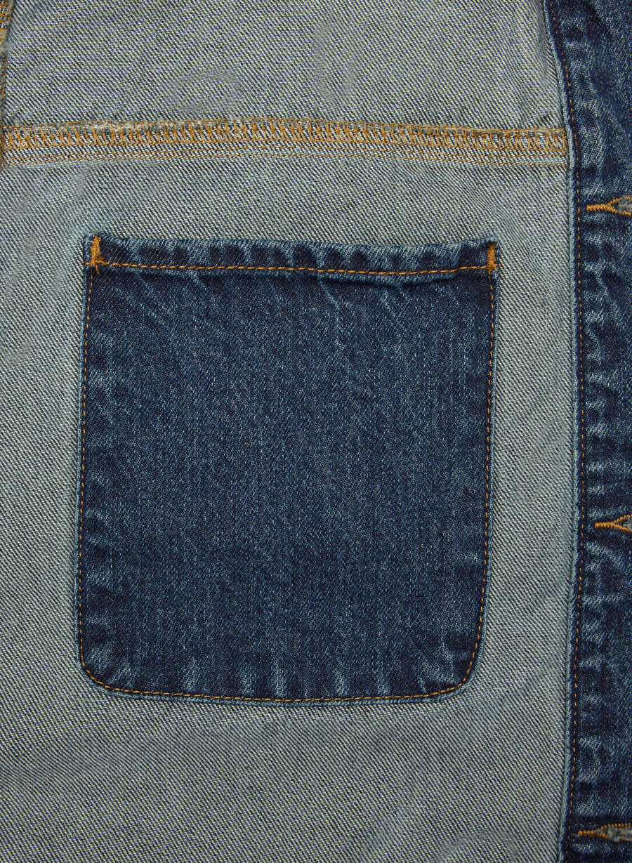 denim forum arbeidsklær denimskjortejakke be about dark bleu