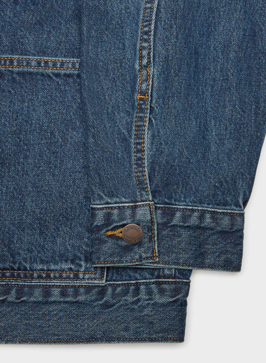 denim forum arbeidsklær denimskjortejakke be about dark bleu