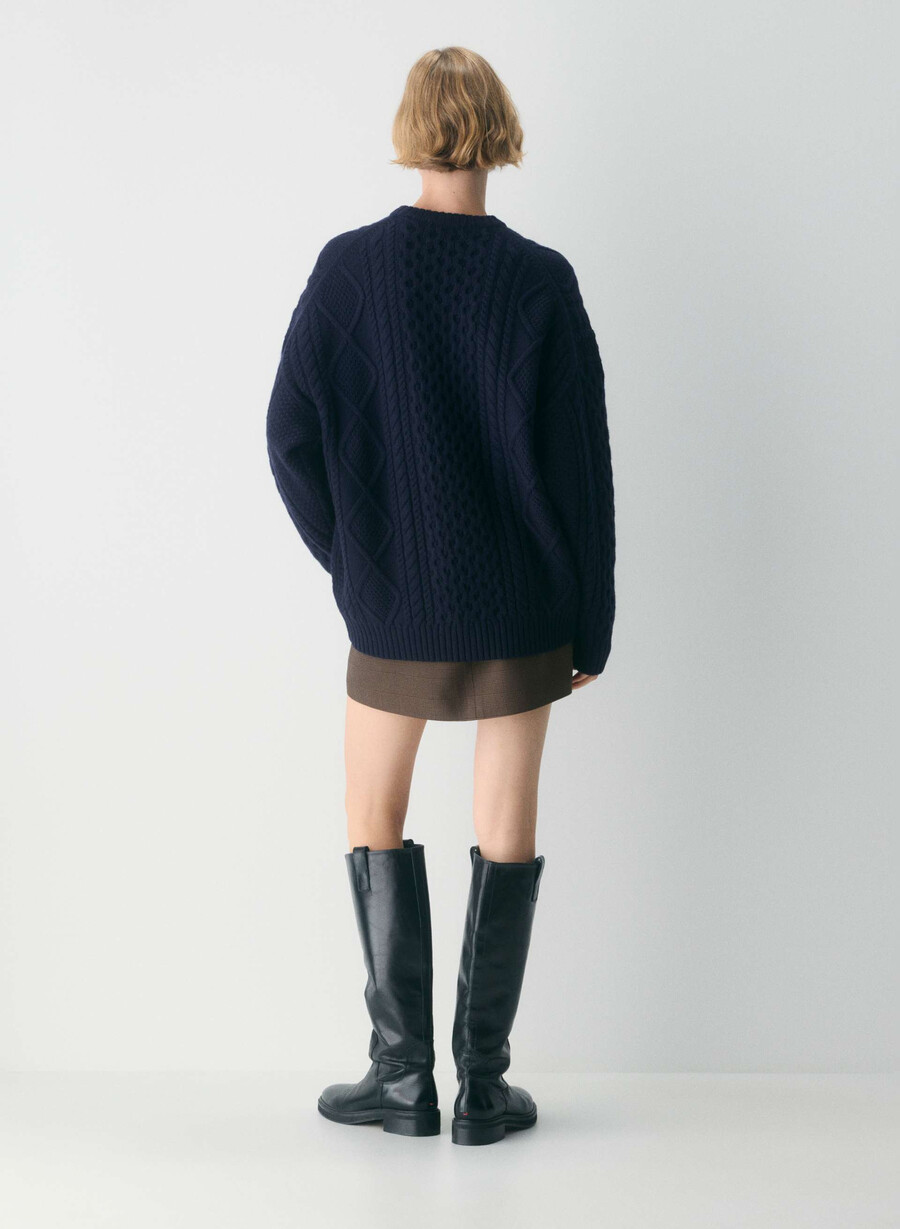 heritage knit merinoullgenser admiral