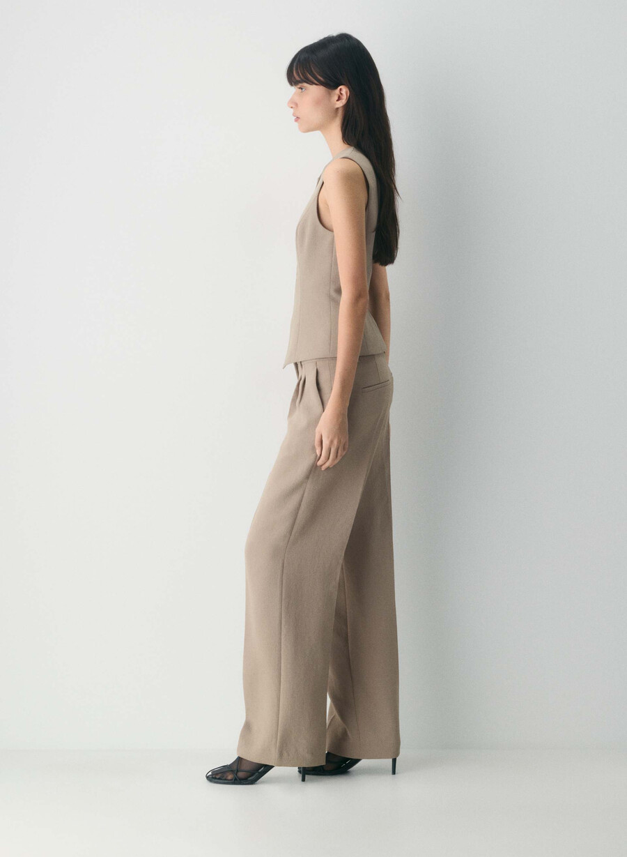 regal vest - crepette nomad taupe