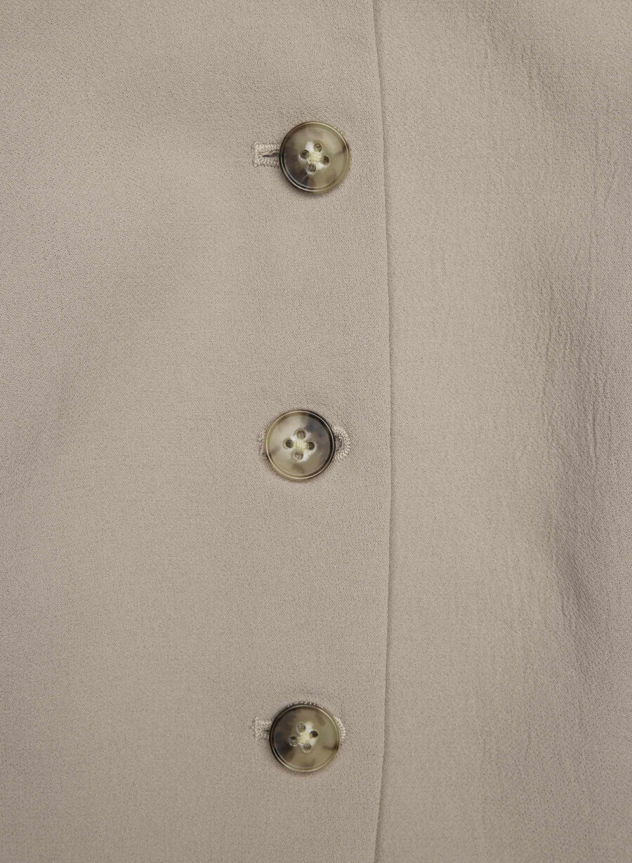 regal vest - crepette nomad taupe
