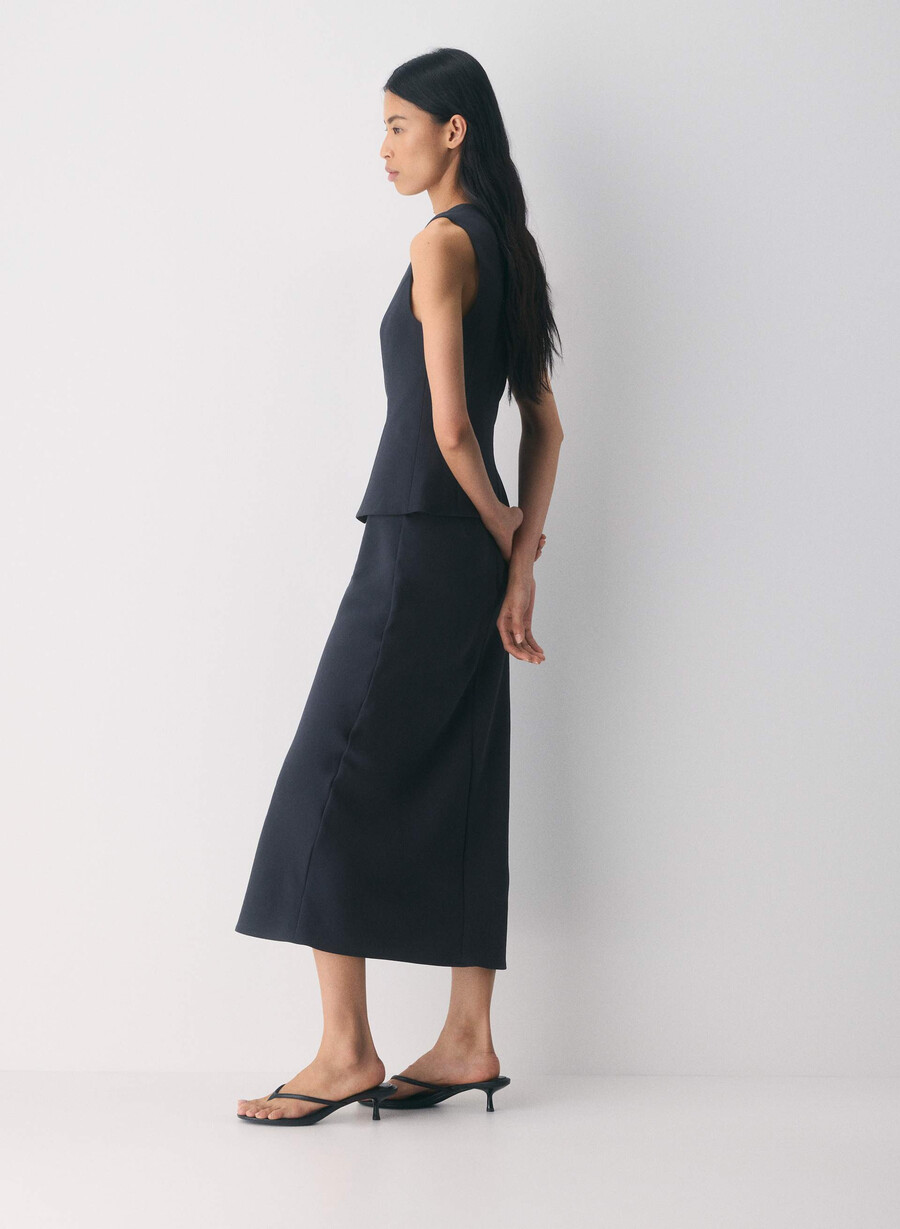 regal vest - crepette dark night navy