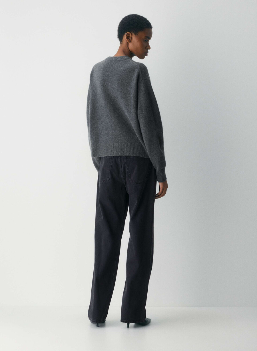 essential cashmere allegory cardigan lynggrønn