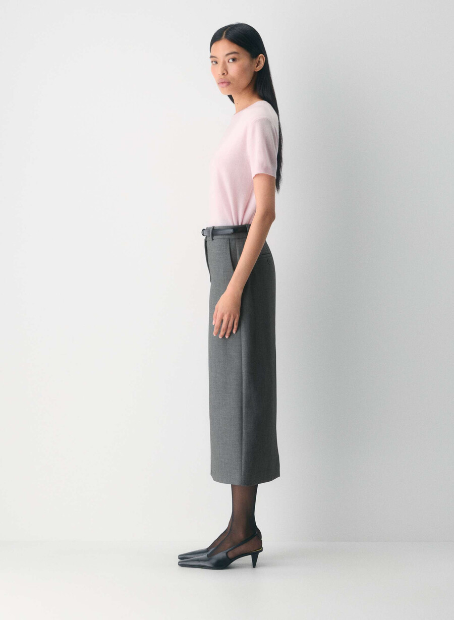 bare cashmere bloor genser blinkende rØd