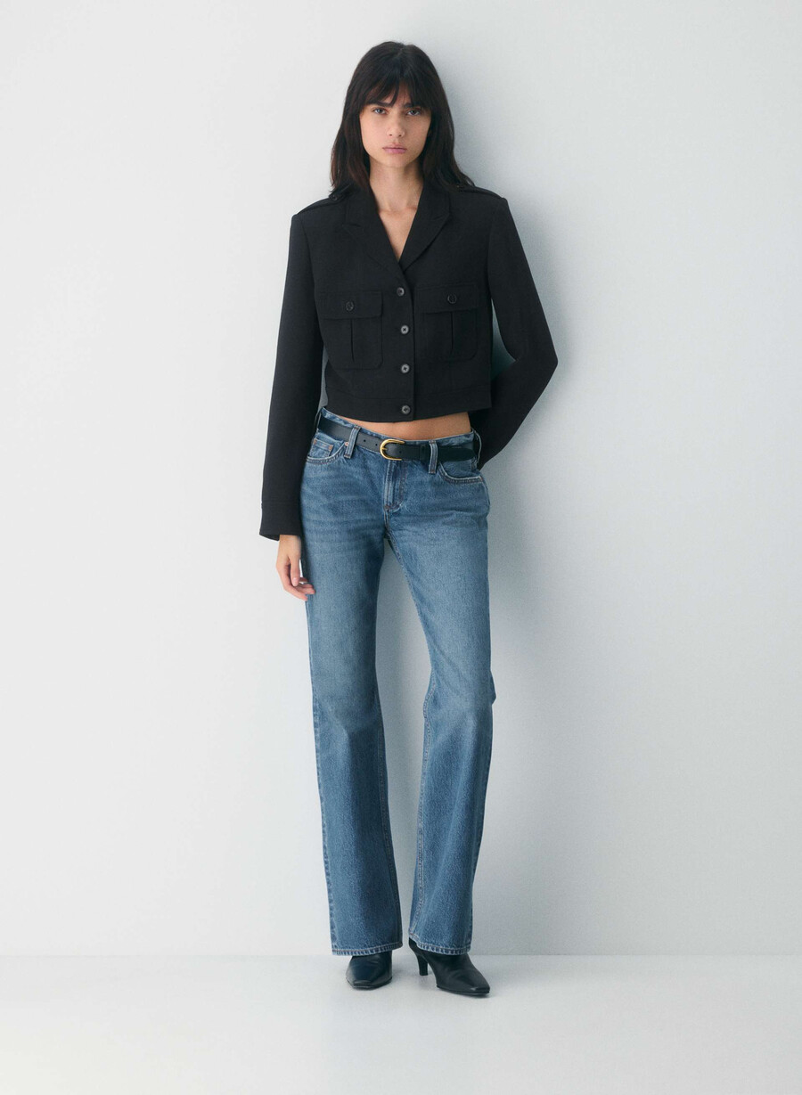 march jacket - crepette svart
