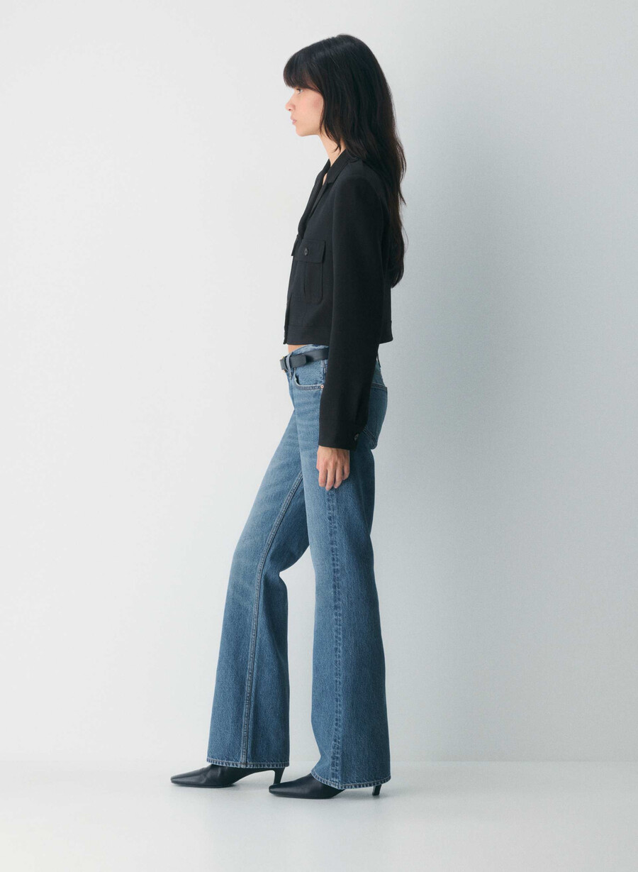 march jacket - crepette svart