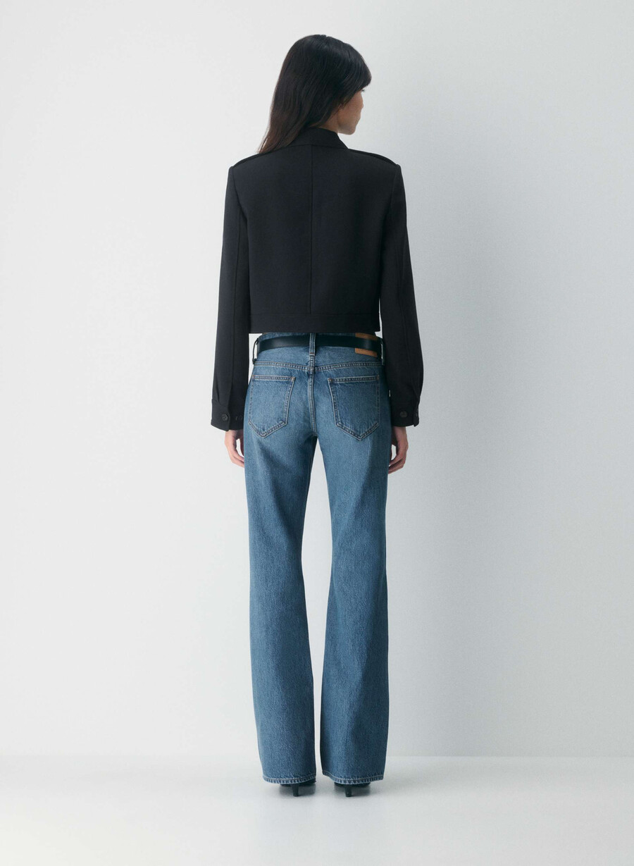 march jacket - crepette svart