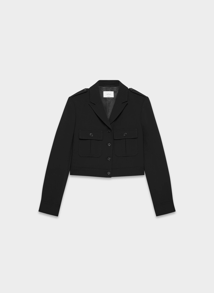 march jacket - crepette svart