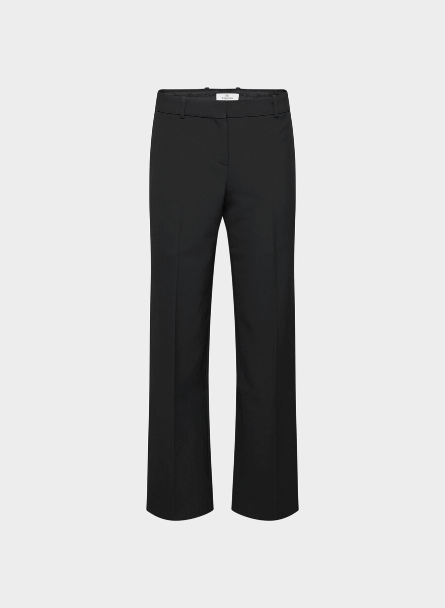 new agency lo-rise pant - reessential svart