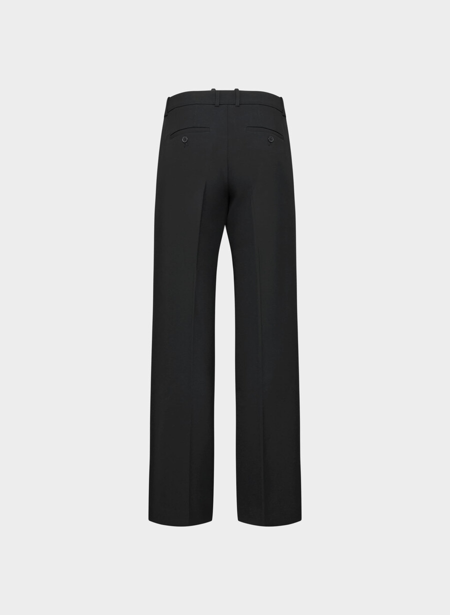 new agency lo-rise pant - reessential svart