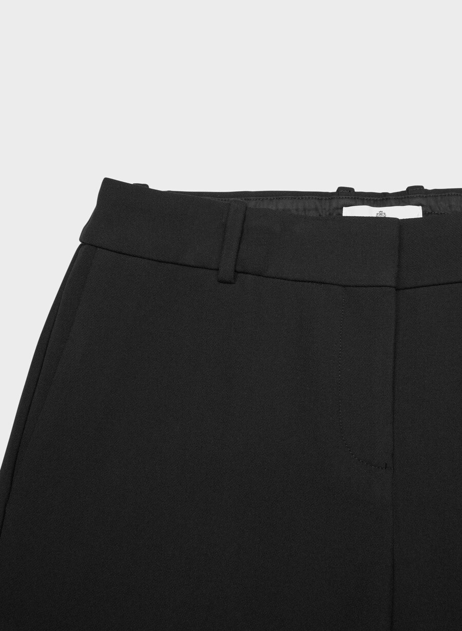 new agency lo-rise pant - reessential svart