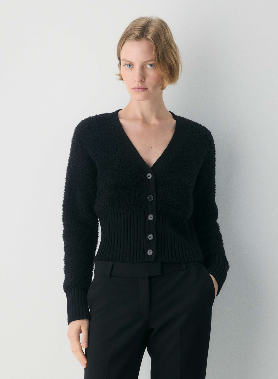 hertuginne cardigan svart
