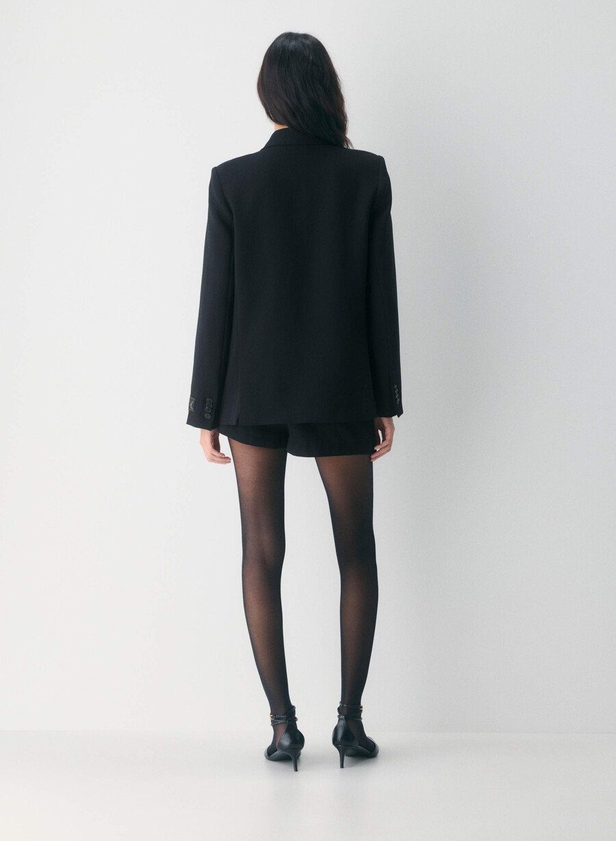 vermeer blazer - crepette svart