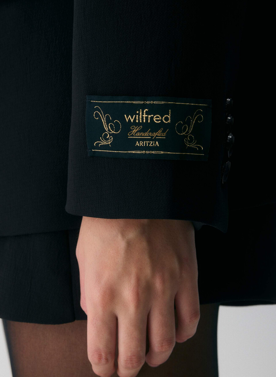 vermeer blazer - crepette svart