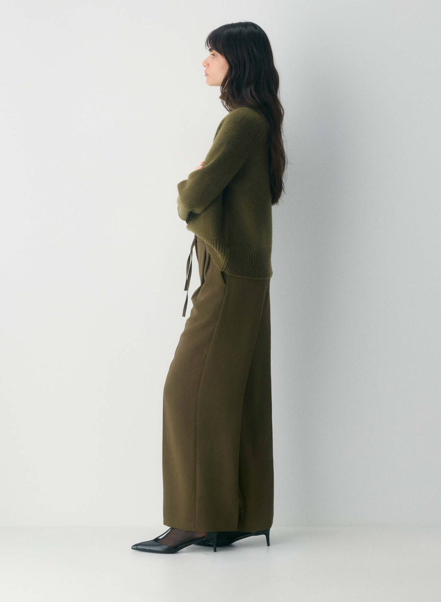 monarch pant - crepette privat grØnn