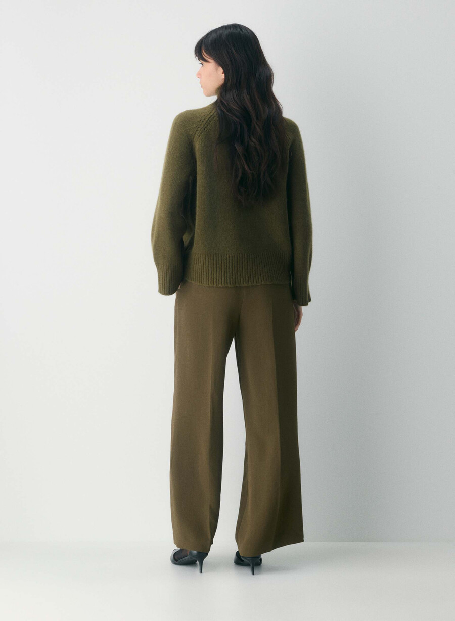 monarch pant - crepette privat grØnn