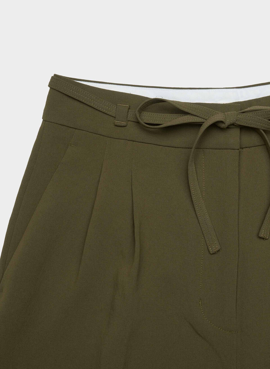 monarch pant - crepette privat grØnn