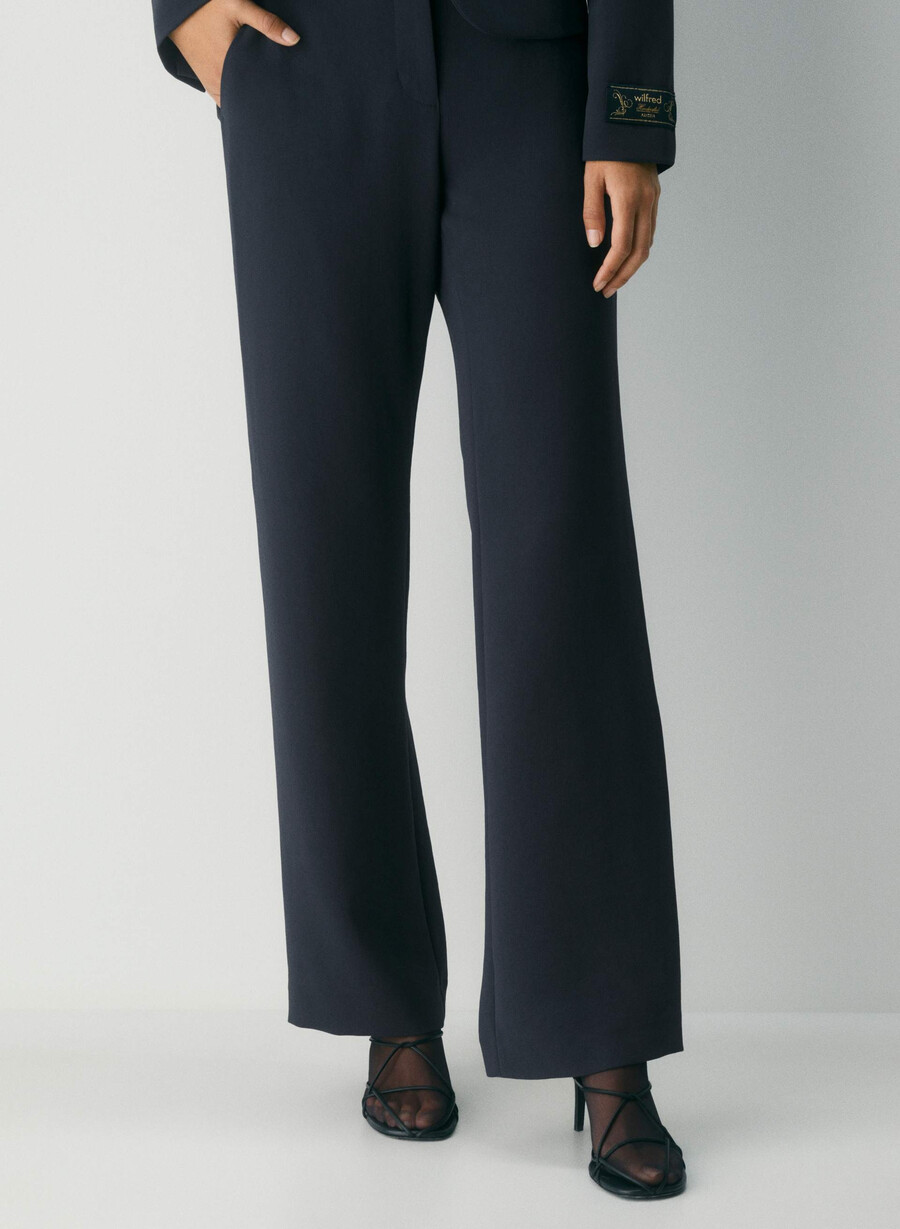 strata pant - crepette dark night navy