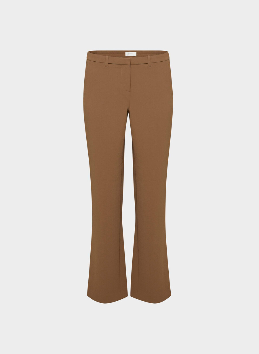 strata pant - crepette chocolatier brun