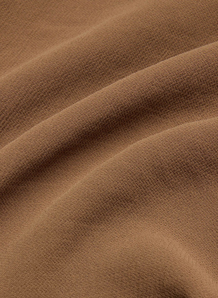 strata pant - crepette chocolatier brun