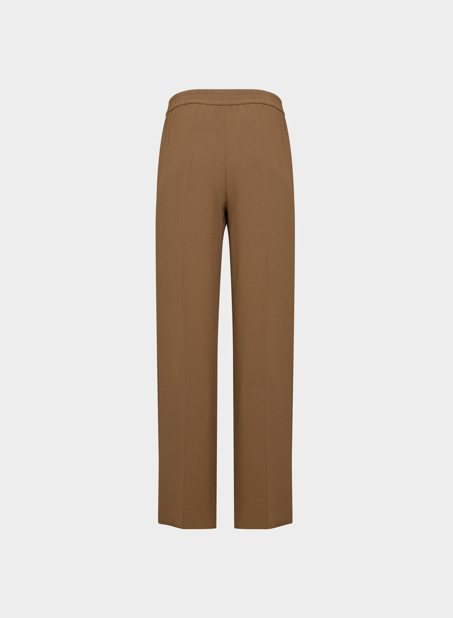 portico pant - crepette chocolatier brun