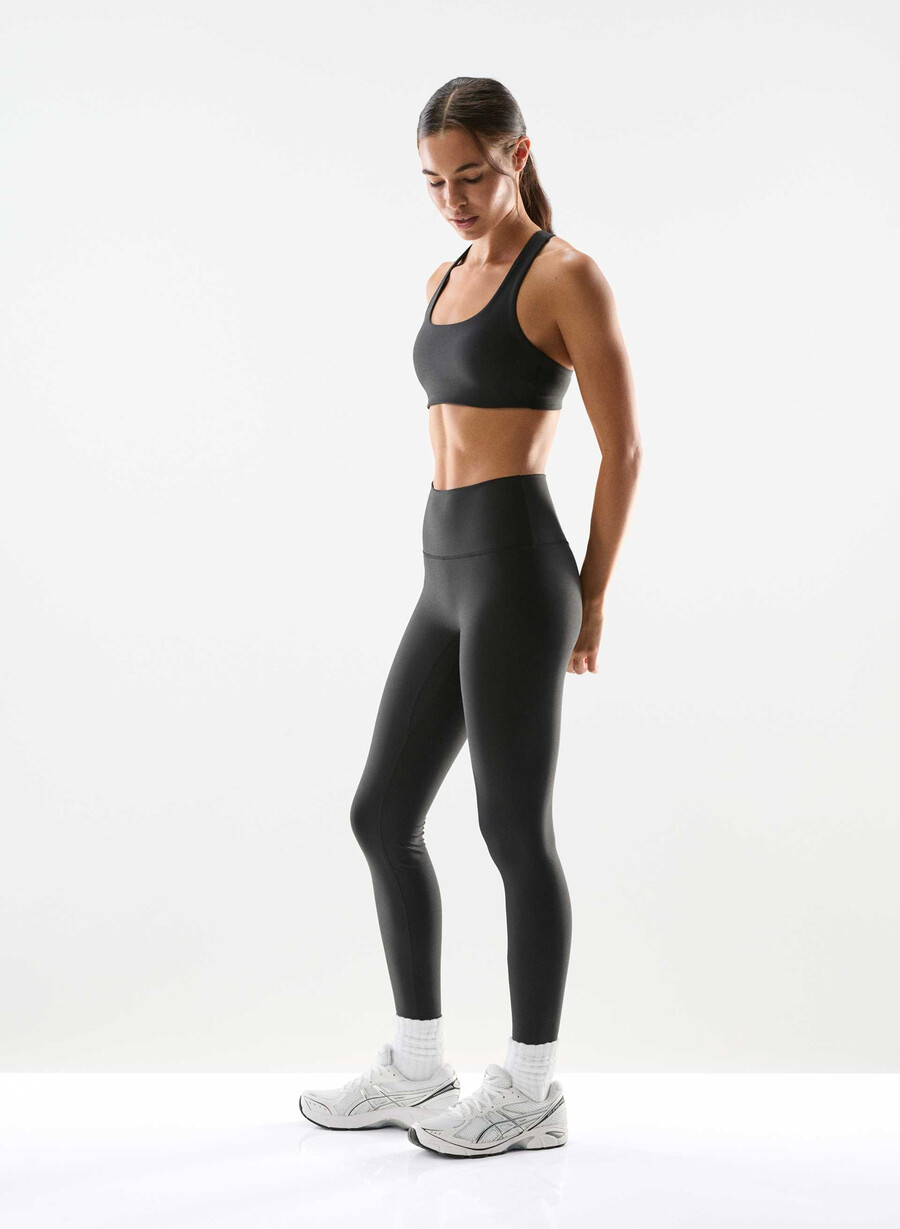 glotone cheeky infinite høy rise 66 cm leggings svart