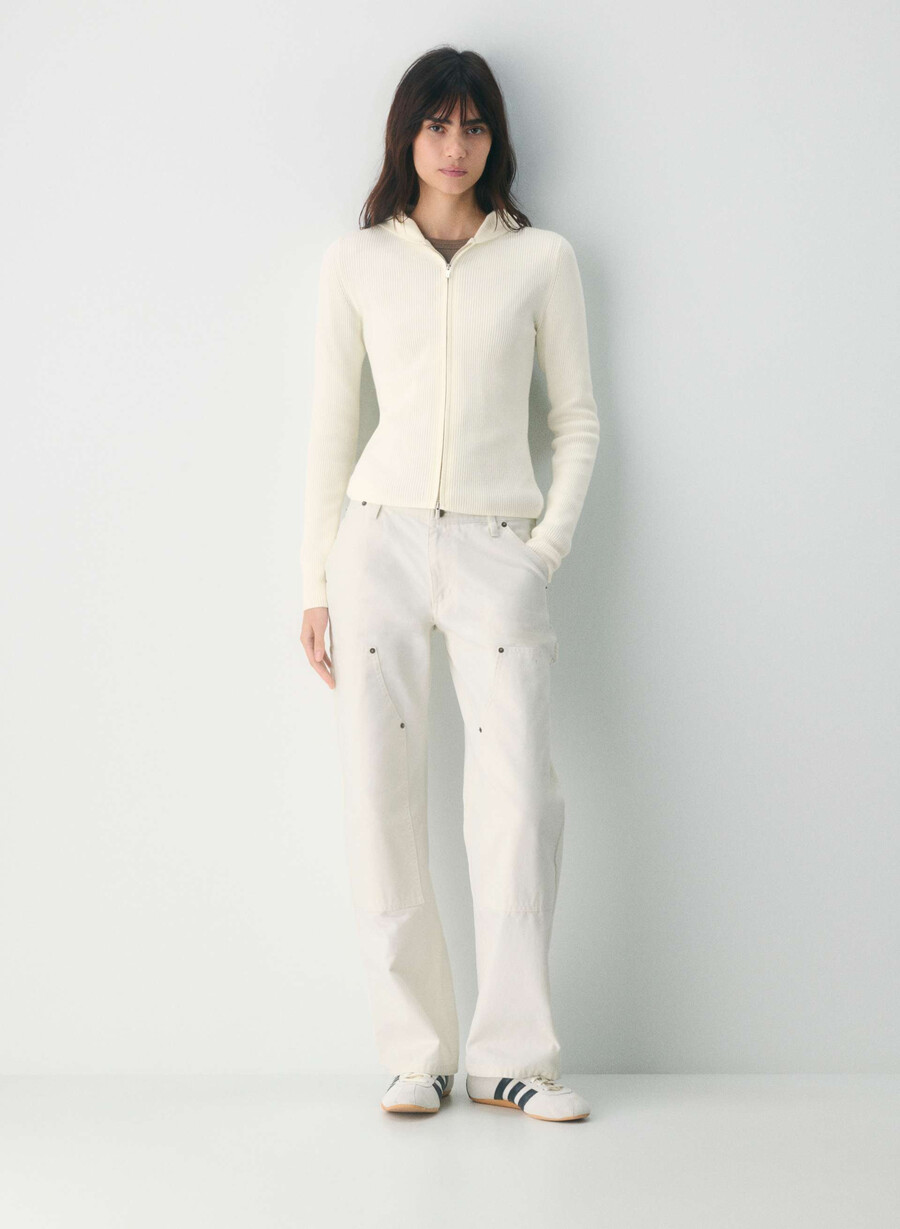 daze glidelåshettegenser h.light cool grey