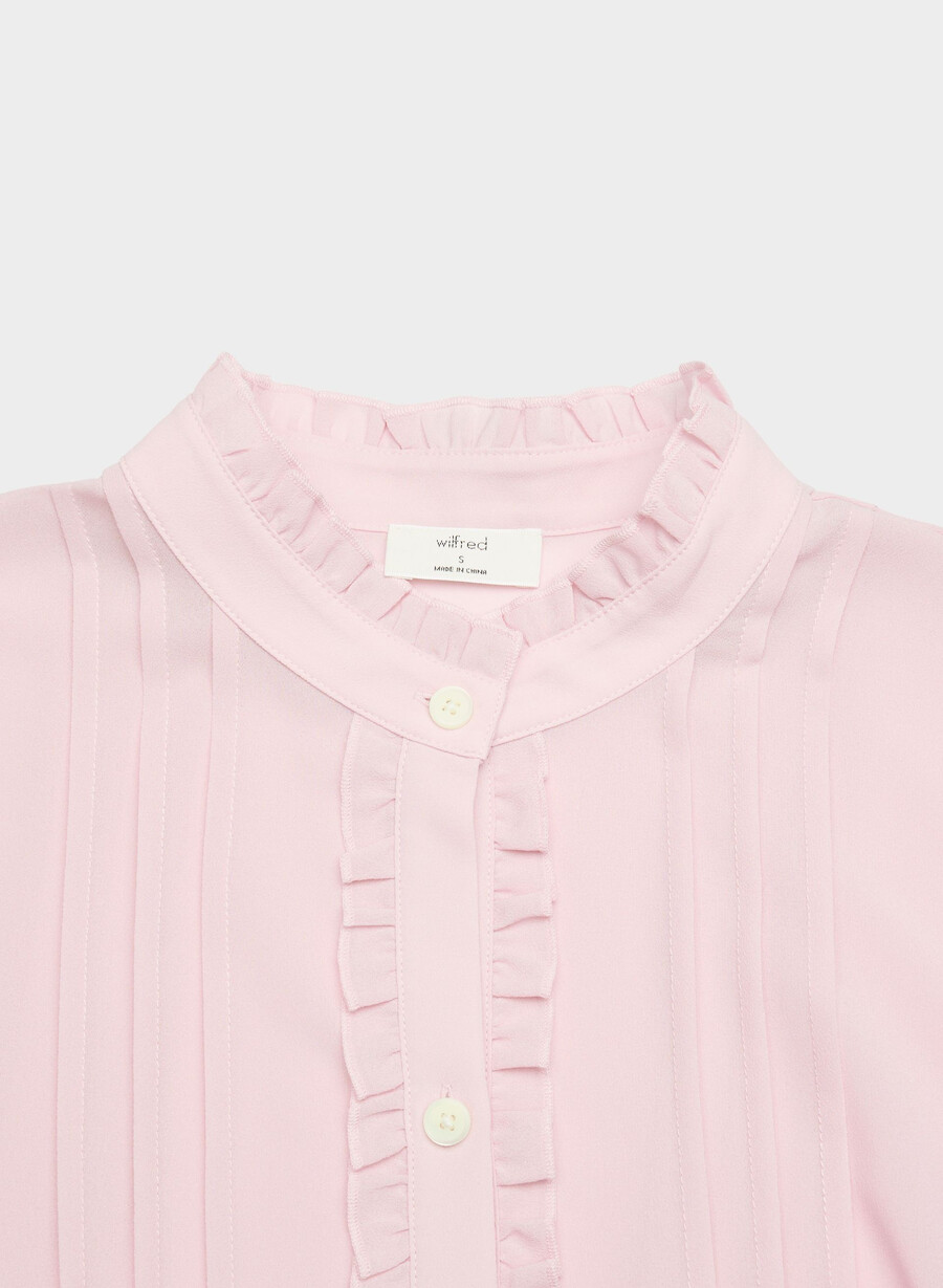 caravel-bluse stØvet rosa