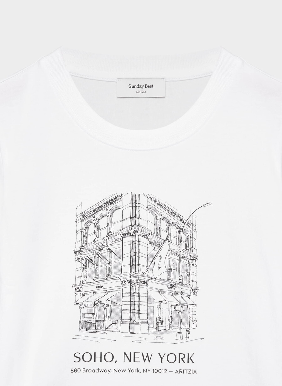 cottonwhisk pedigree t-skjorte brt hvitsvart soh