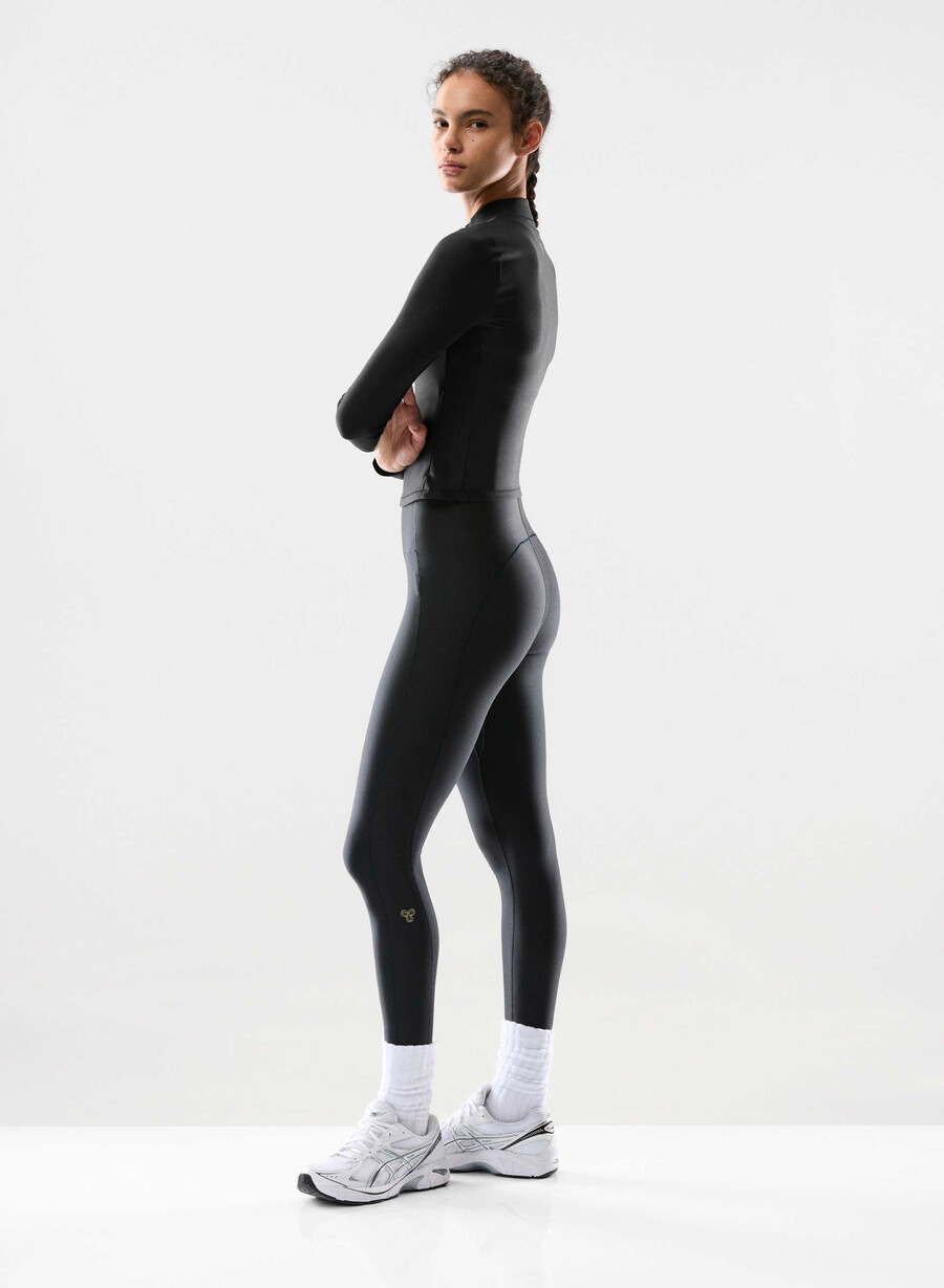 glotone horizon høy rise 66 cm leggings svart