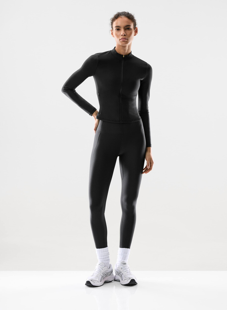 glotone horizon høy rise 66 cm leggings svart