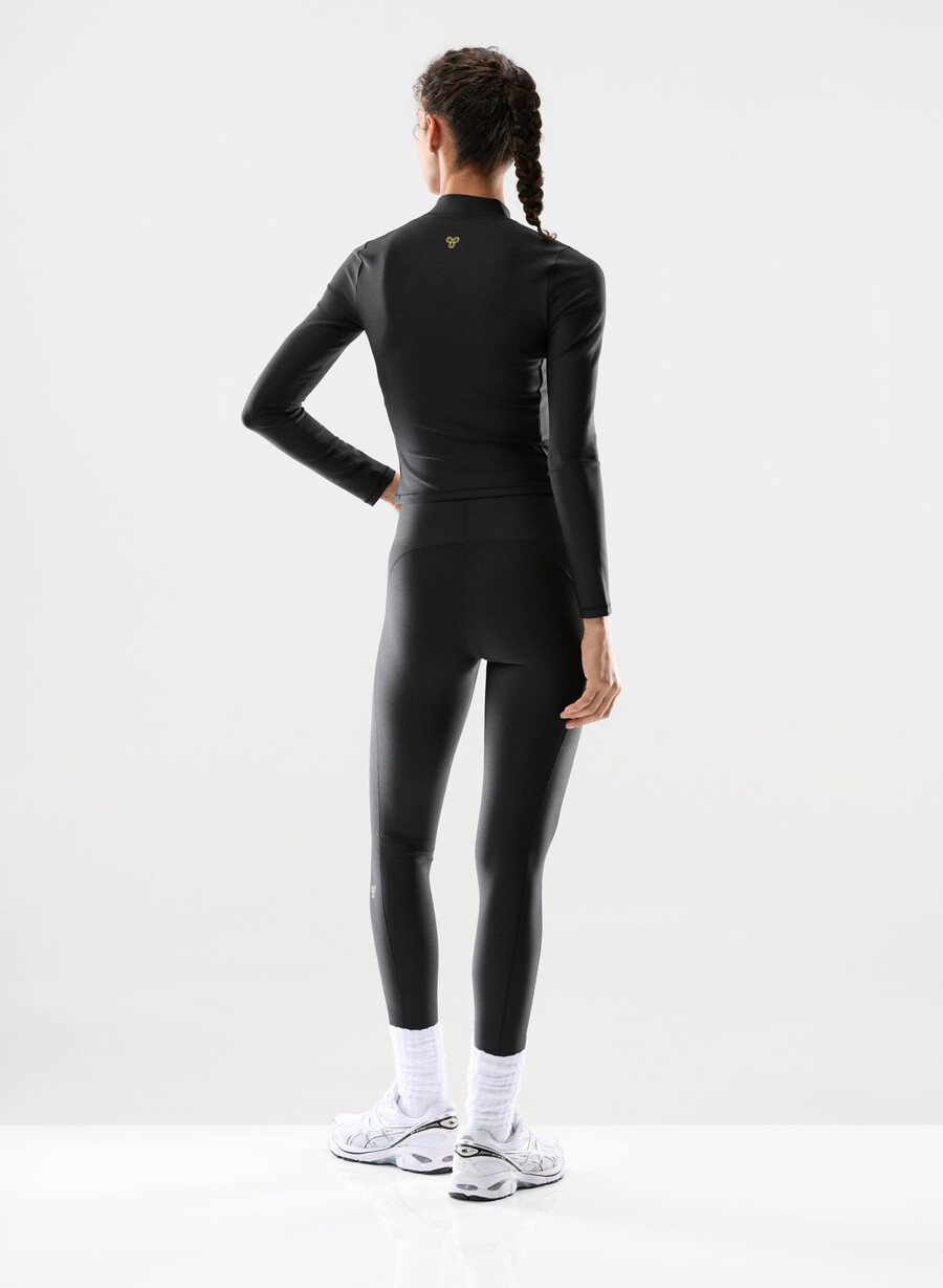 glotone horizon høy rise 66 cm leggings svart