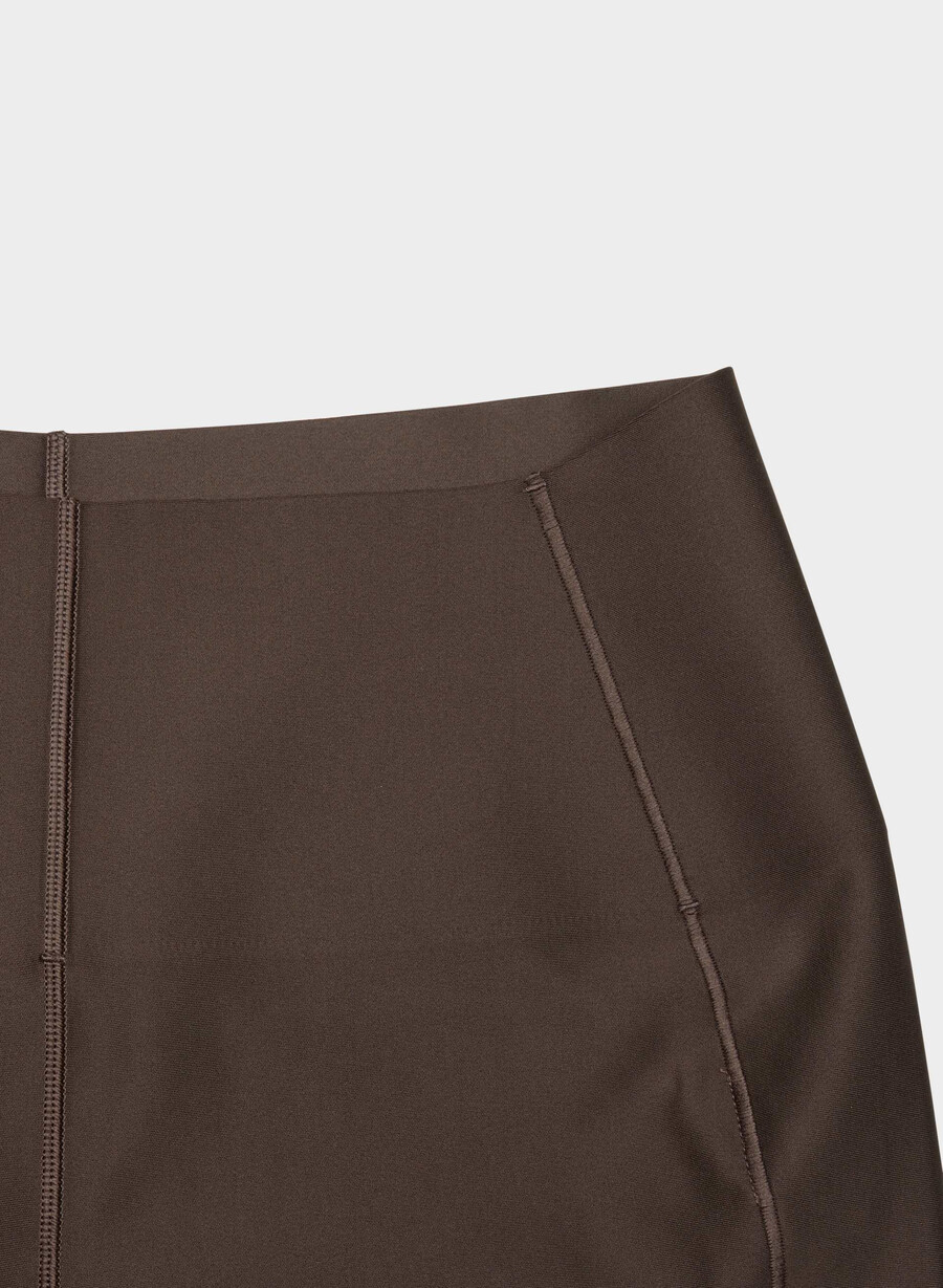 glotone horizon høymidje 66 cm leggings i mokkabrun