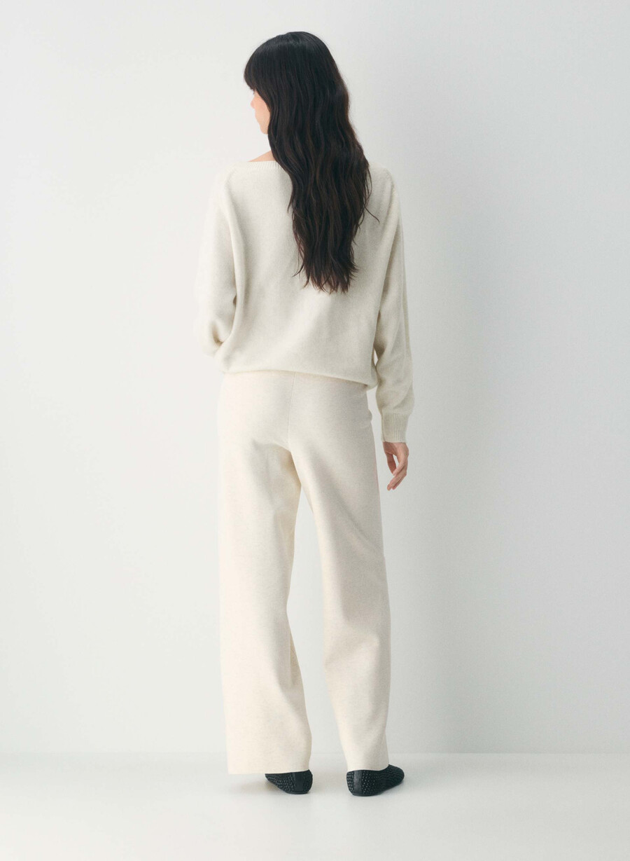 suvenirbukse - wonder yarn heather birch